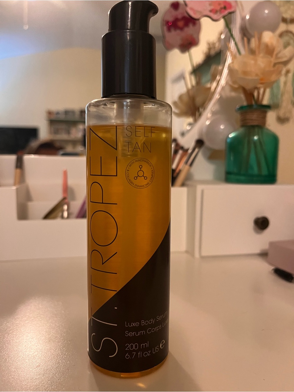 St. Tropez Self Tan Luxe Body Serum - Amber Oil Tone